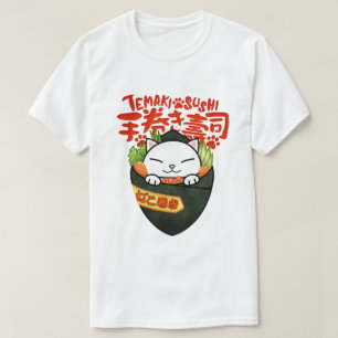 Temaki Sushi Cat T-Shirt