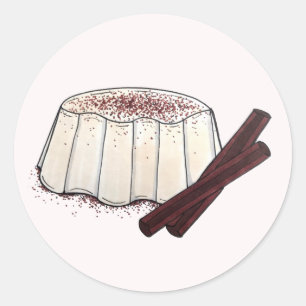 Tembleque Puerto Rico Neujahrsputtschuh Runder Aufkleber