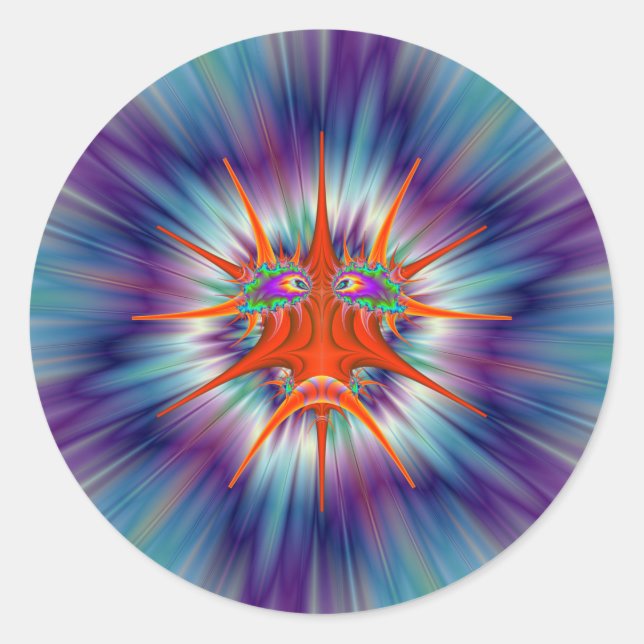 Tembusu Bug Runder Aufkleber (Vorderseite)