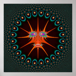 Tembusu-Fehler in 24-Punkt-Rundrahmen Poster