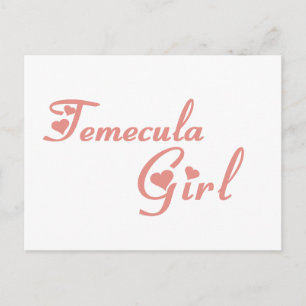 Temecula Girl T-Shirts Postkarte