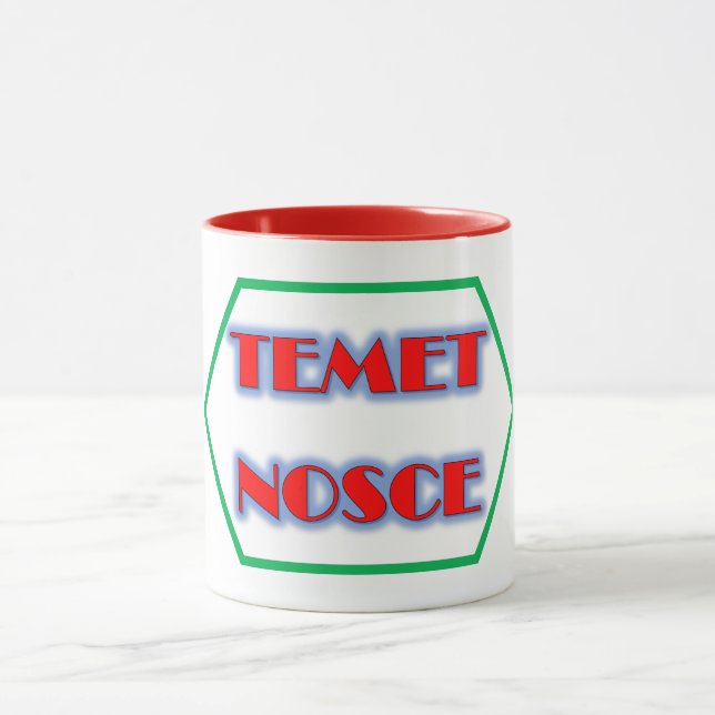 TEMET NOSCE-Tasse Tasse (Zentrum)