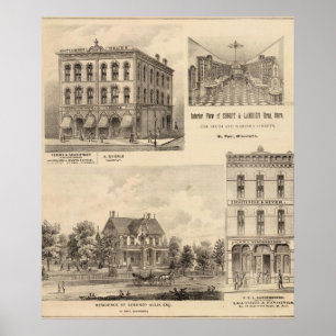 Temme und Schnittger, Hersteller, Minnesota Poster