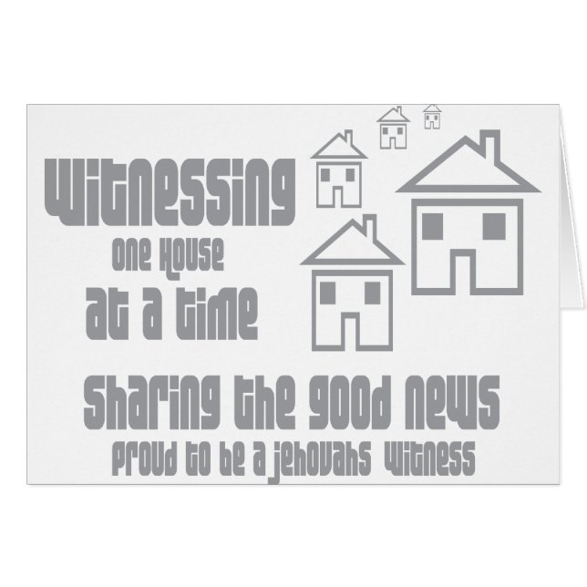 Témoin de Jéhovah (Devant horizontal)