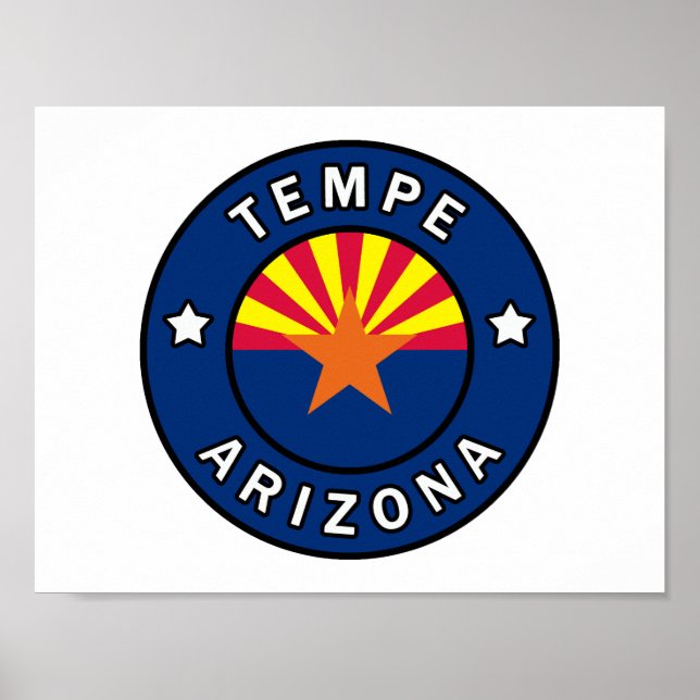 Tempe Arizona Poster (Vorne)