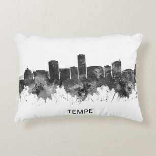 Tempe Arizona Skyline BW Dekokissen