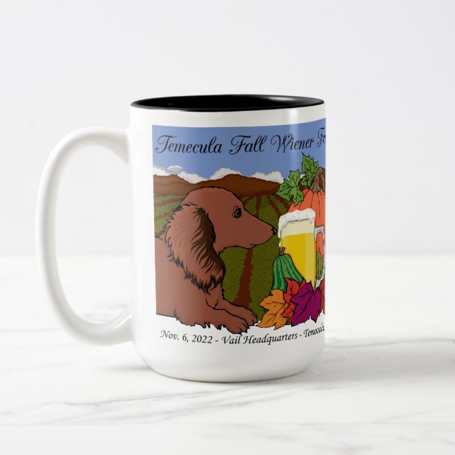 Tempecula Fall Wiener Fest 2022 - Mugs & Tasses (Gauche)