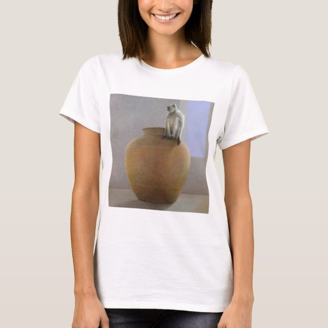 Tempel-Affe T-Shirt (Vorderseite)