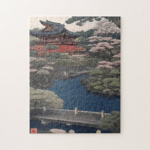 Tempel am Fluss - Japan