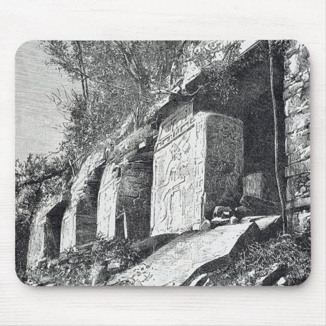 Tempel der Aufschriften, Palenque Mousepad (Vorne)