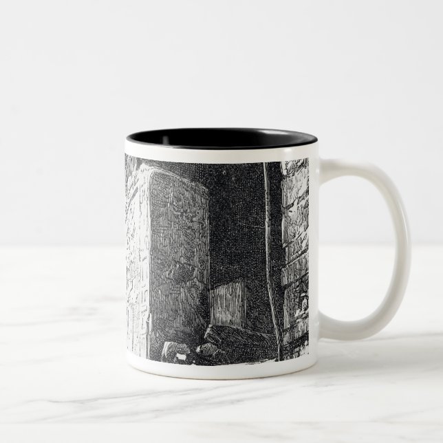 Tempel der Aufschriften, Palenque Zweifarbige Tasse (Rechts)