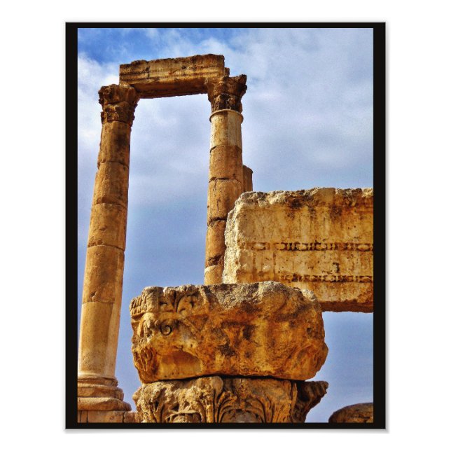 Tempel der Herkules Ruins Fotodruck (Vorne)