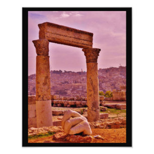 Tempel der Herkules Ruins Fotodruck