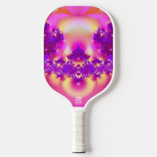 Tempel der Leidenschaft Pickleball Schläger (Vorderseite)