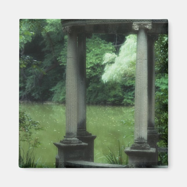 Tempel der Liebe im Old Westbury Gardens Magnet (Vorne)