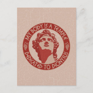 Tempel des Dionysos Postkarte