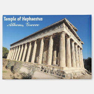 Tempel des Hephaestus Athen Griechenland Souvenir Magnet