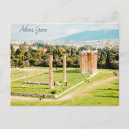 Tempel des Olympischen Zeus, Athen Postkarte