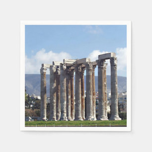 Tempel des Olympischen Zeus Serviette