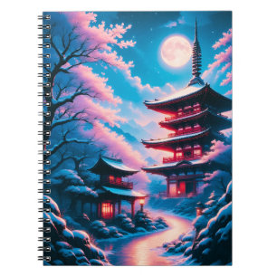 Tempel des Schnees und der Blüten (Yukizakura no T Notizblock