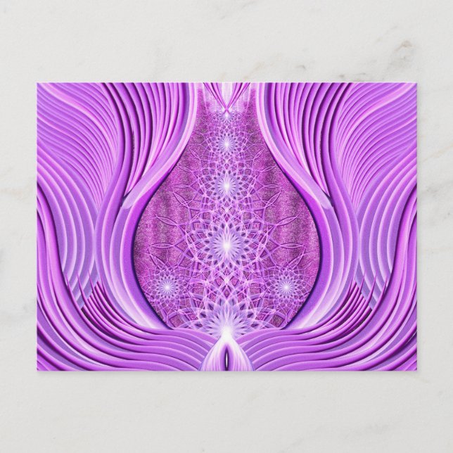 Tempel des Violetlichtes Postkarte (Vorderseite)