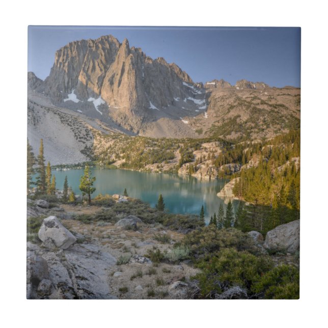 Tempel-Felsspitze und zweiter See Fliese (Vorderseite)