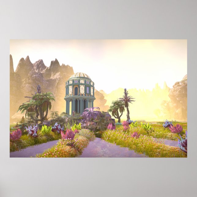 Tempel im Tal Poster (Vorne)