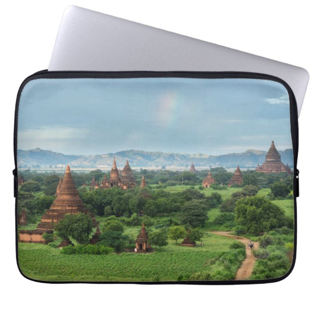 Tempel in Bagan, Myanmar Laptopschutzhülle (Vorderseite)