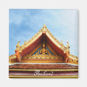 Tempel in Thailand Magnet