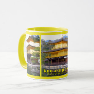 Tempel Kinkaku-ji ("Tempel des Goldenen Pavillons" Tasse