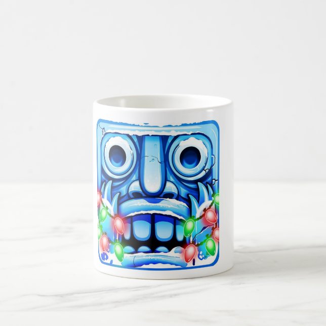 Tempel lassen 2 die Weihnachtslicht-Tasse laufen Kaffeetasse (Mittel)