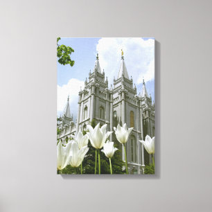 Tempel Salt Lake Citys LDS Leinwanddruck