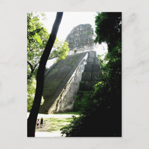 Tempel V, Tikal, Guatemala Postkarte