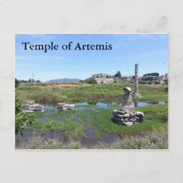 Tempel von Artemis Postcard Postkarte