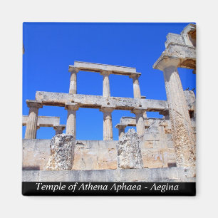 Tempel von Athena Aphaea - Aegina Magnet
