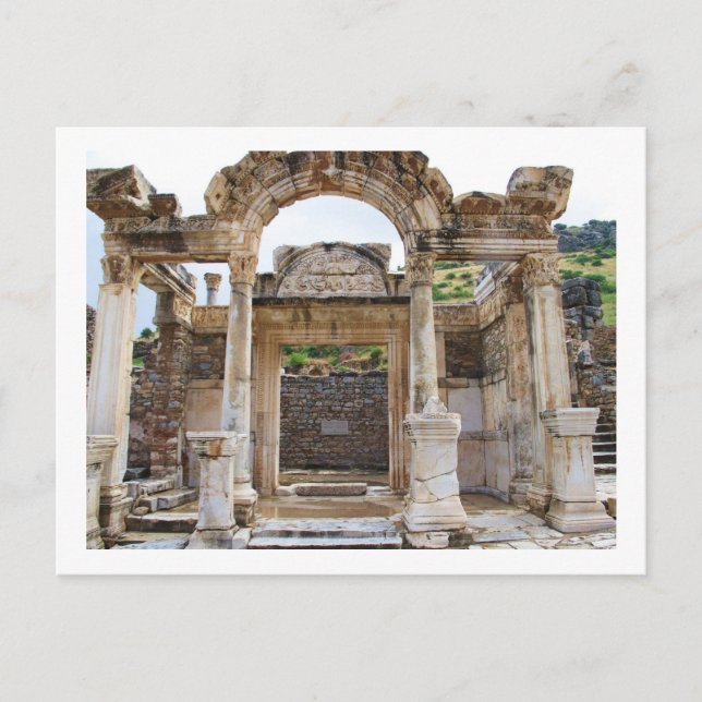 Tempel von Hadrian, Ephesus Postkarte (Vorderseite)