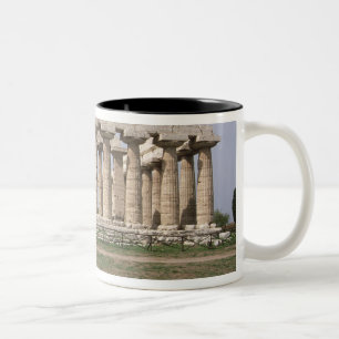 Tempel von Hera I Zweifarbige Tasse