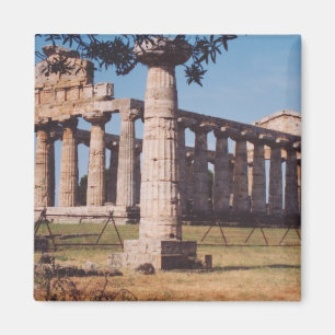 Tempel von Hera Magnet