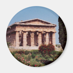 Tempel von Hera Magnet