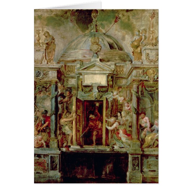Tempel von Janus, 1630s (Vorne)
