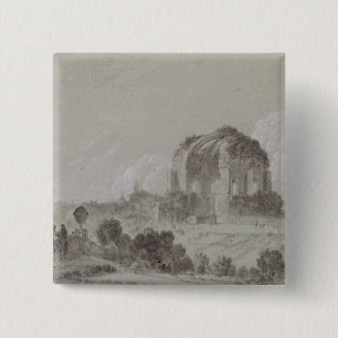 Tempel von Minerva Medici, Rom, 1754 (zeichnend Button