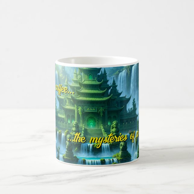 Tempelburg des geheimen Jadethrons Kaffeetasse (Mittel)