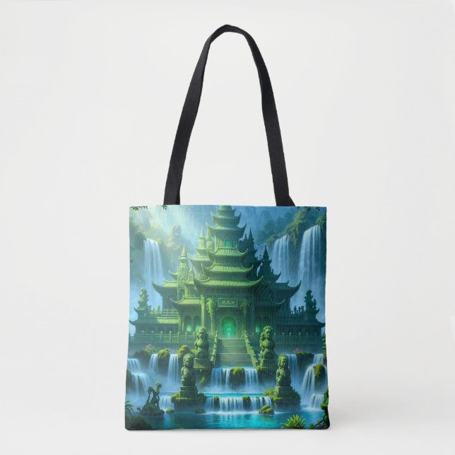 Tempelburg des geheimen Jadethrons Tasche (Vorderseite)