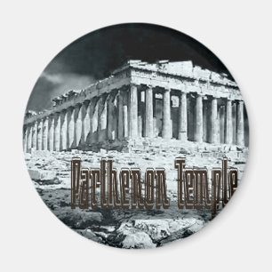 Tempelreihe Parthenon Magnet