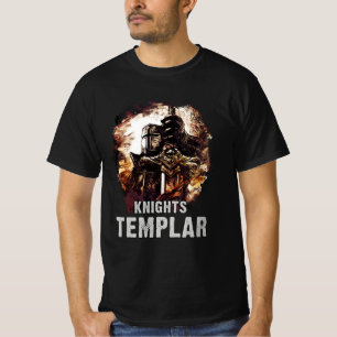 Tempelritter Epischer Kreuzfahrer Krieger Christi T-Shirt
