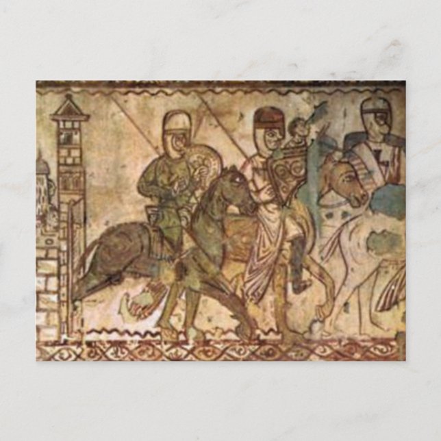 Tempelritter Postkarte (Vorderseite)