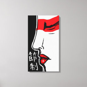 Temperament Leinwanddruck