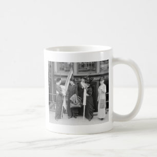 Temperamentvoller Suffragettes, 1914 Kaffeetasse
