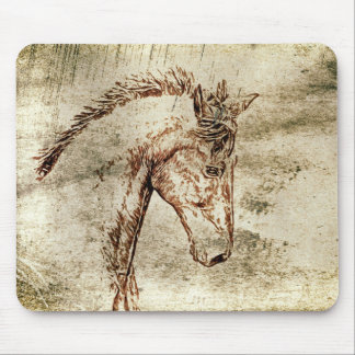 Temperamentvolles Pferd Mousepad