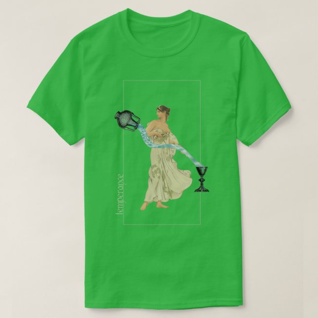 Temperance-Tarot-Collage T-Shirt (Design vorne)